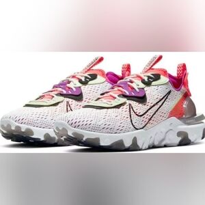 Nike React Vision (GS) Big Kids Casual Sneakers Size 6Y Used Exc MSRP $174